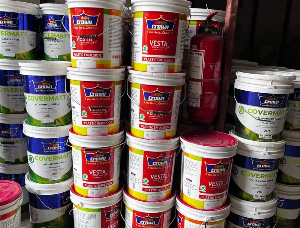 Crown & Basco Paints supplied by Denset Supplies Ltd